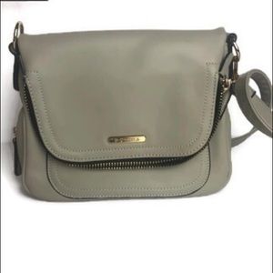 Michaela gray crossbody purse